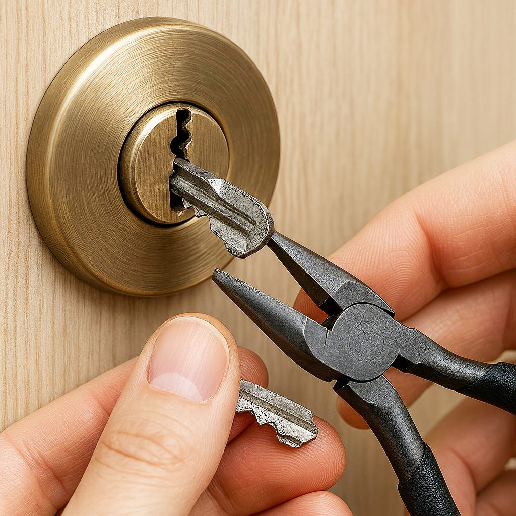 CJW Broken key extraction