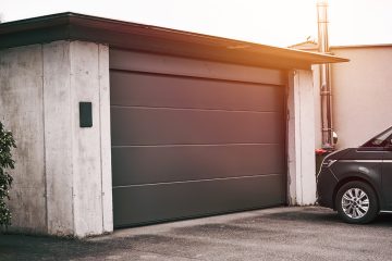 modern garage door lock upgrade bolton
