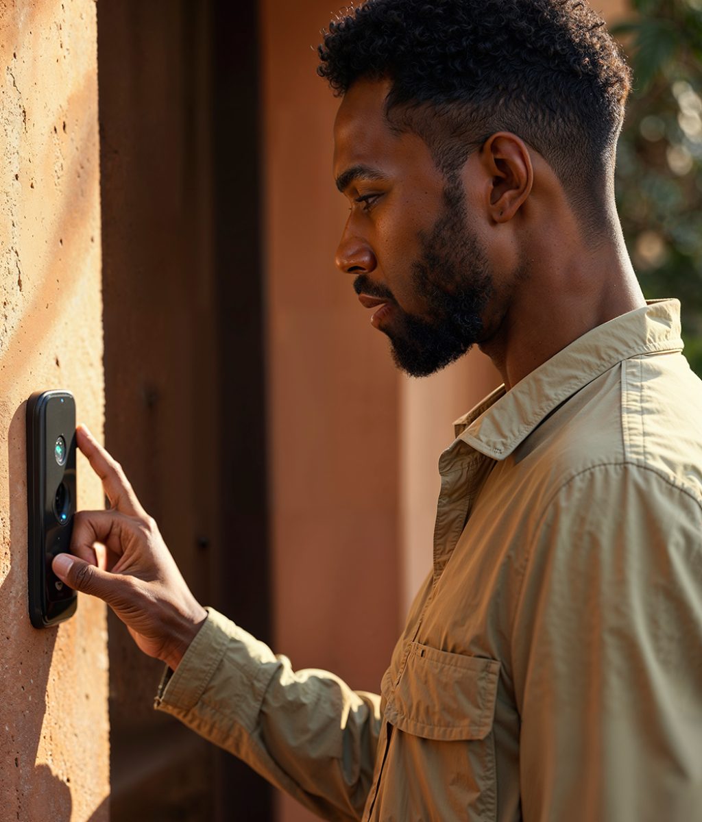 smart ring doorbell installation front door